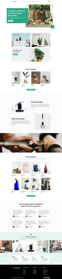 Home & Garden Decor Website