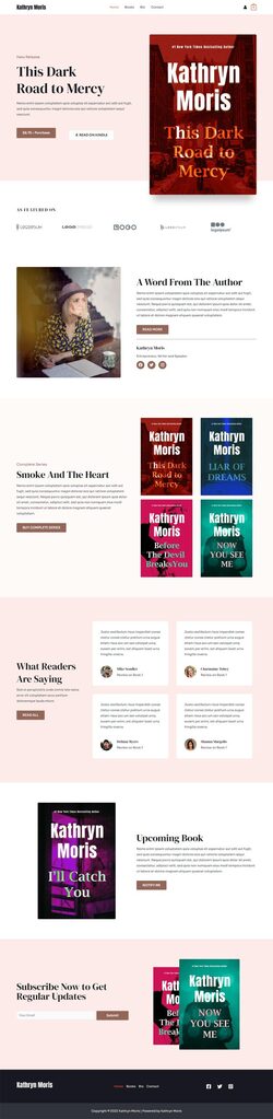 Ebook Author Website