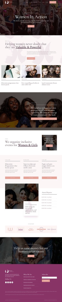 Women Empowerment Website
